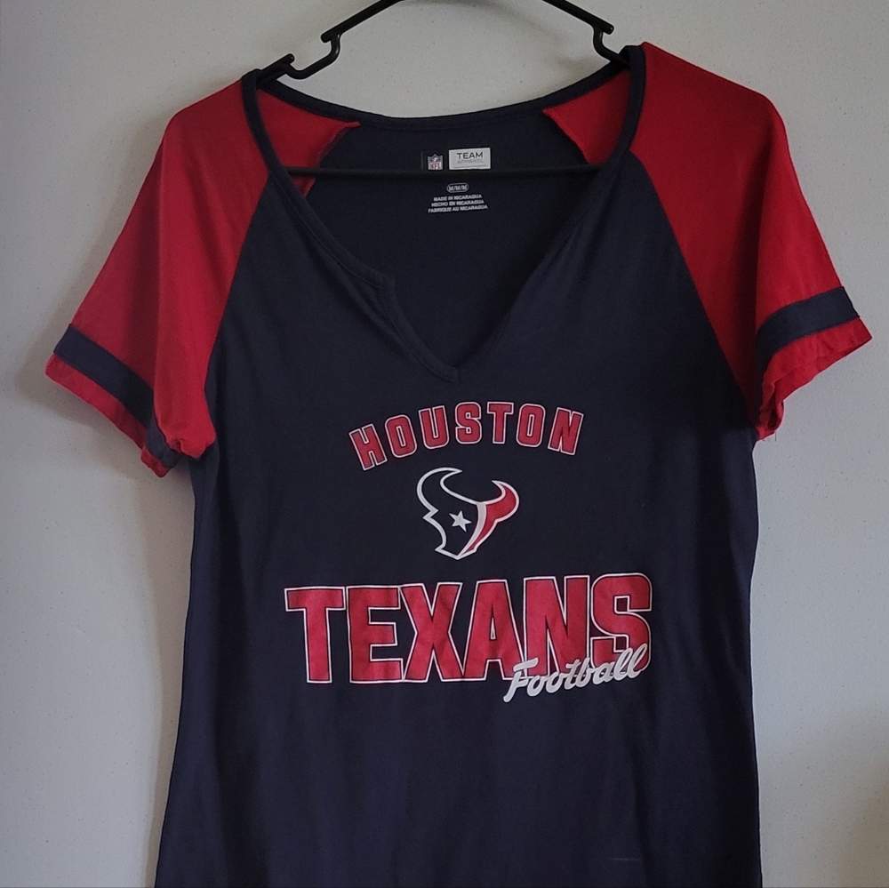 Team Apparel  Houston Texans Football Shirt, Size M